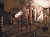 The Postojna cave, Postojna