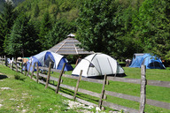 Kamp Jelinc, Soča