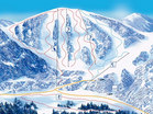 Ski slope Soriška planina