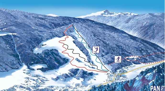 Ski slope Črna na Koroškem