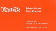 Frizerski salon Mira Kamšek, Ljubljana