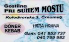 Restaurant Pri suhem mostu, Izairi Jamin s.p., Kolodvorska 3, 8340 Črnomelj