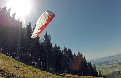 Fallschirmspringen in Slowenien