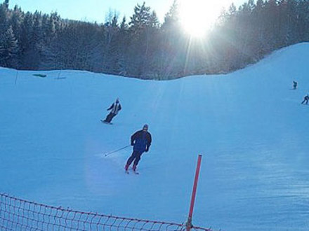 Ski slope Poseka