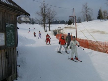 Ski slope Vojsko