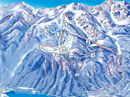 Ski slope Vogel
