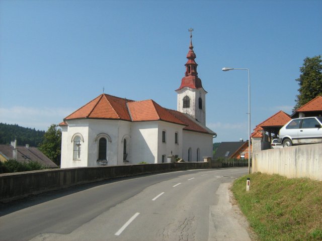 Straßenradweg Otočec – Trška gora