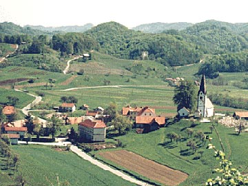 Haloze – roter Weg