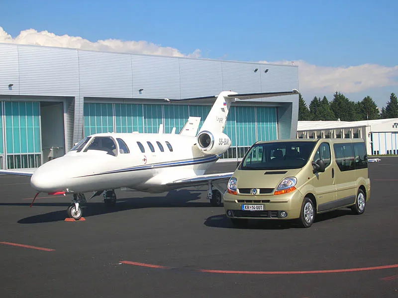 ZUP prevozi z/na letališče, airport shuttle