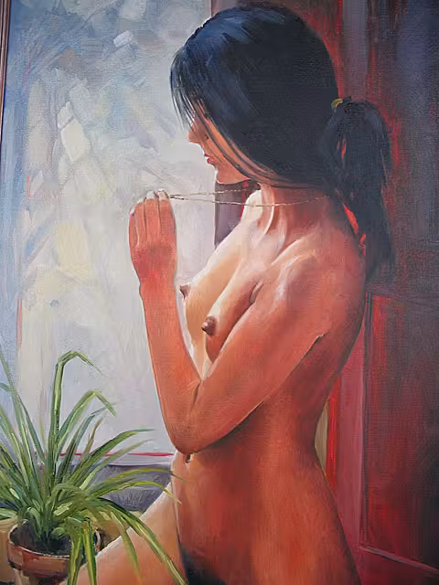 The painter Drago Kopše